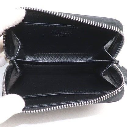 Prada Triangle Coin Purse Black — view 3