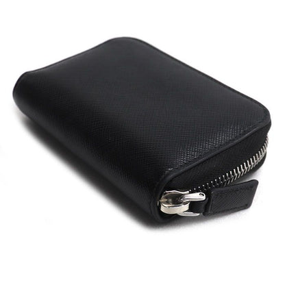 Prada Triangle Coin Purse Black — view 2