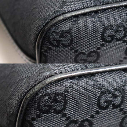 Gucci GG Canvas Pouch Black Handbag — view 7