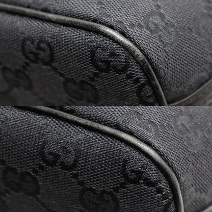 Gucci GG Canvas Pouch Black Handbag — view 8