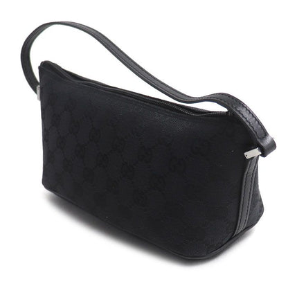 Gucci GG Canvas Pouch Black Handbag — view 2