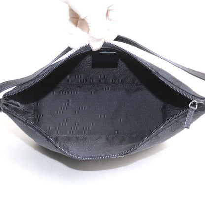 Gucci GG Canvas Pouch Black Handbag — view 4