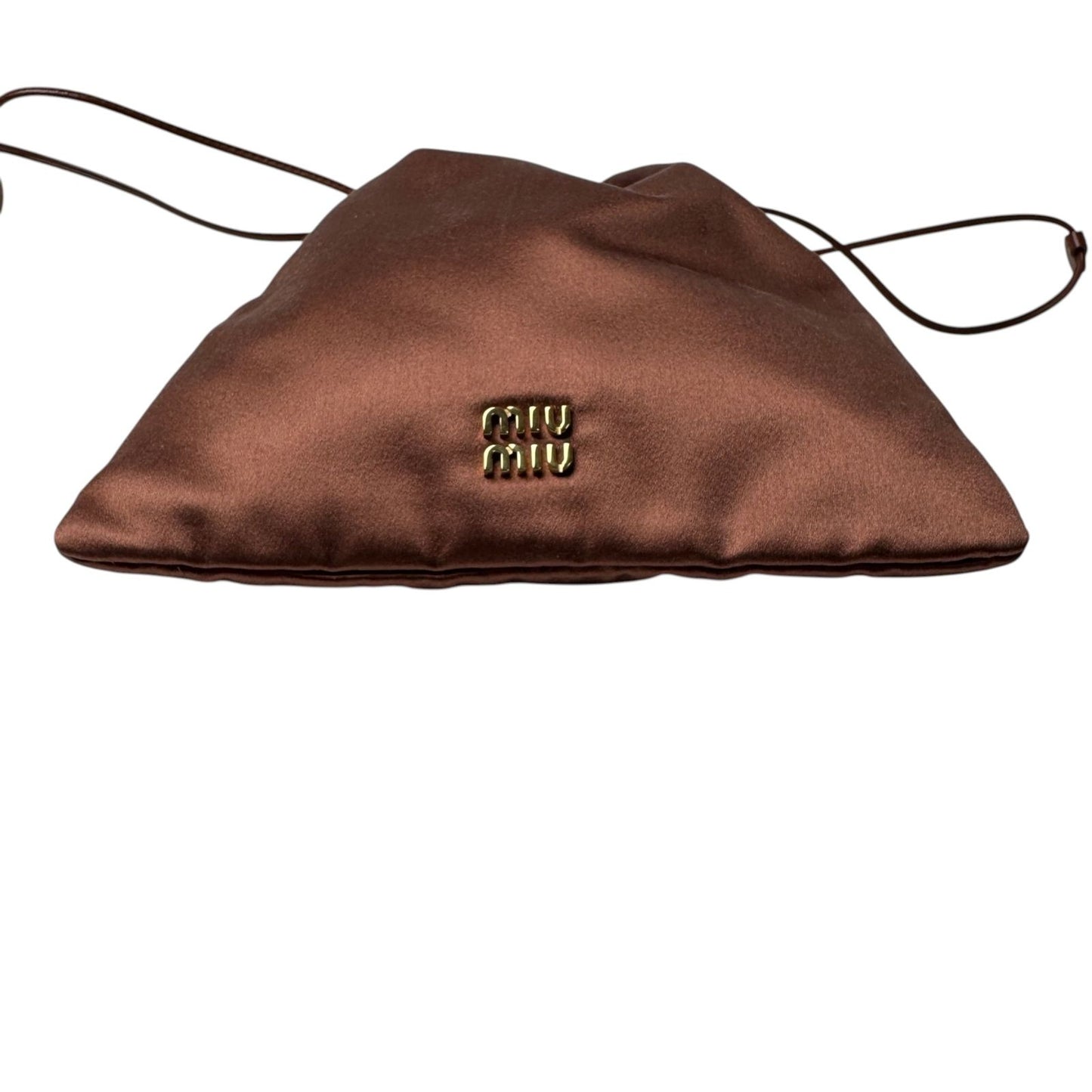 Miu Miu Satin Drawstring Pouch — view 6