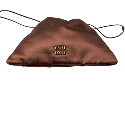 Miu Miu Satin Drawstring Pouch — view 6