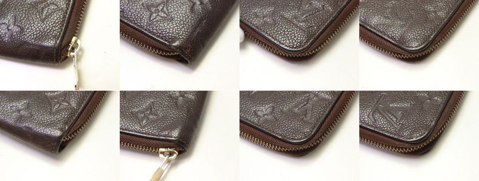 Louis Vuitton Zippy Wallet Monogram Empreinte Zip Around — view 5