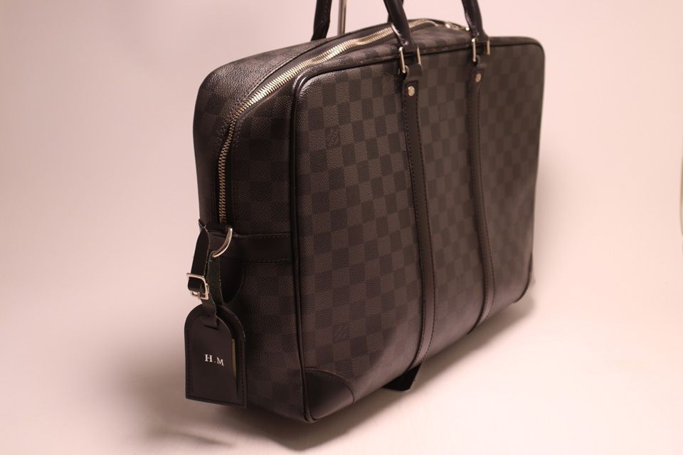 Louis Vuitton Pdv GM Damier Graphite Business Bag — view 4