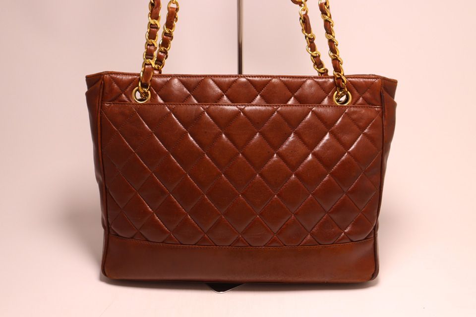 Chanel Quilted Lambskin Chain Shoulder Bag — view 2