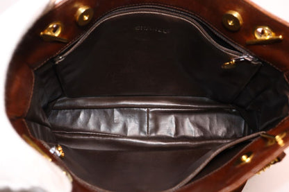 Chanel Quilted Lambskin Chain Shoulder Bag — view 7