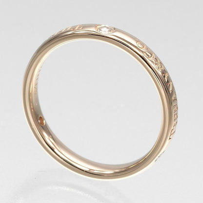 Tiffany & Co T&Co Band Ring 18k Pink Gold Diamond — view 3
