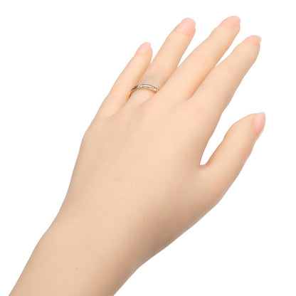 Tiffany & Co T&Co Band Ring 18k Pink Gold Diamond — view 2