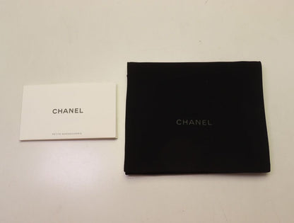 Chanel Quilted Caviar Leather Trifold Wallet — view 8