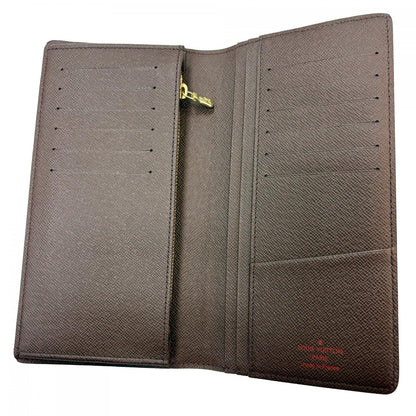 Louis Vuitton Portefeuille Brazza Damier Bifold Wallet Brown — view 4