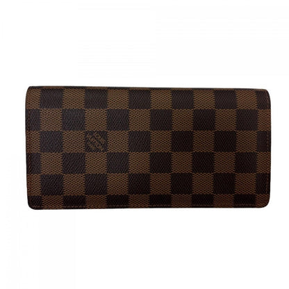 Louis Vuitton Portefeuille Brazza Damier Bifold Wallet Brown