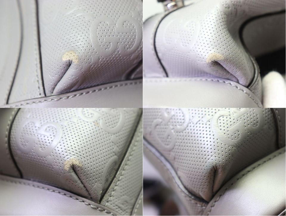 Gucci GG Embossed Leather Backpack — view 8