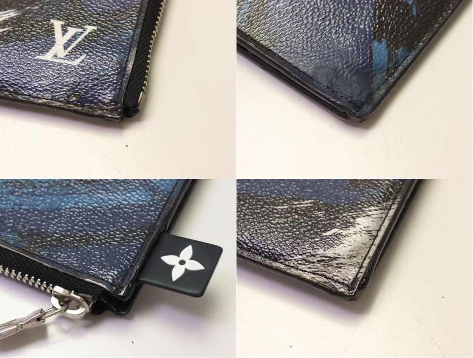 Louis Vuitton Pochette Jules GM Camouflage — view 4