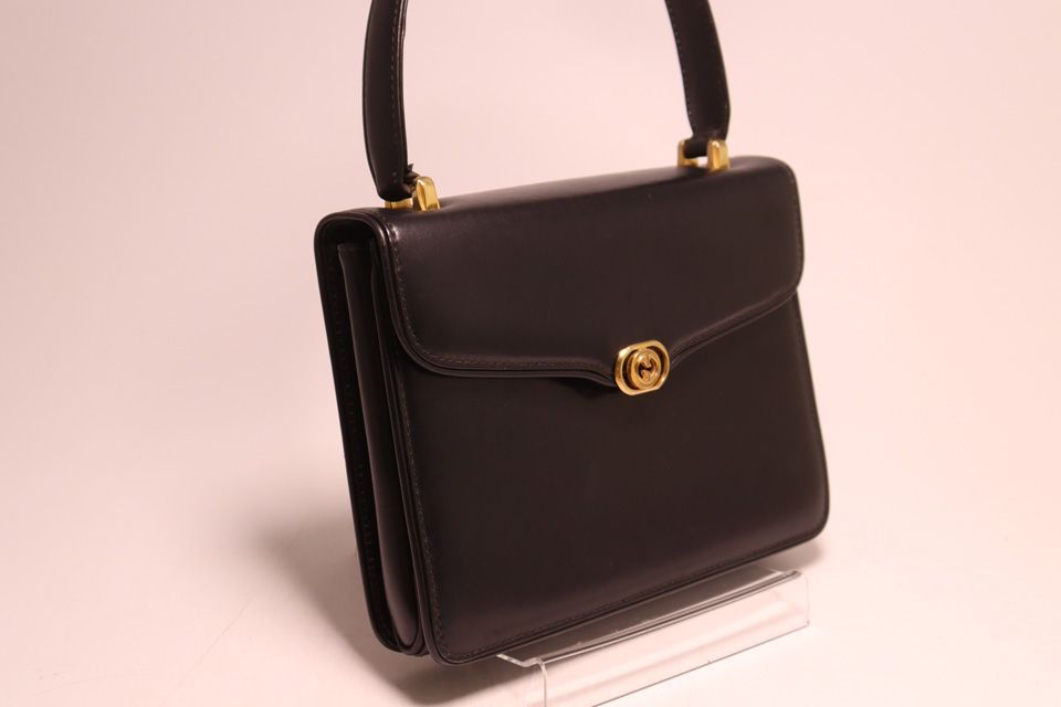 Gucci Interlocking G Leather Handbag — view 4