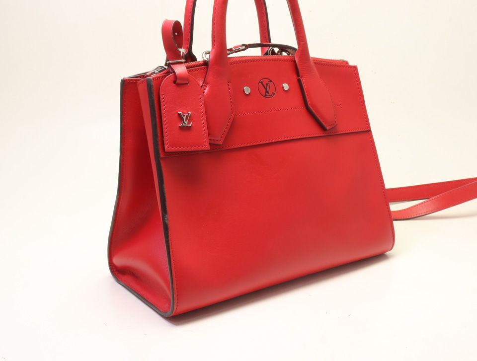 Louis Vuitton City Steamer PM Leather 2-Way Handbag — view 4