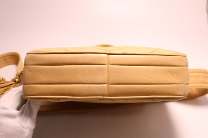 Chanel V-stitch Lambskin Shoulder Bag — view 3