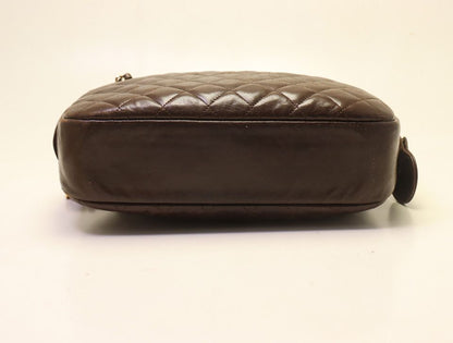 Chanel Quilted Lambskin Chain Shoulder Bag — view 3