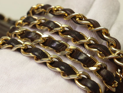 Chanel Quilted Lambskin Chain Shoulder Bag — view 6