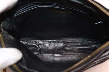 Chanel Quilted Lambskin Chain Shoulder Bag — view 7