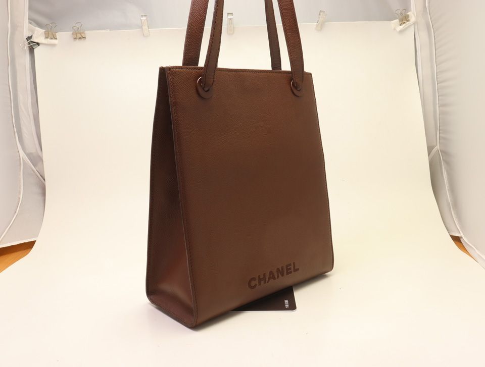 Chanel Caviar Leather Tote Bag — view 4