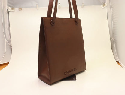 Chanel Caviar Leather Tote Bag — view 4