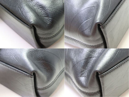 Chanel CC Logo Embossed Lambskin Tote Bag — view 5