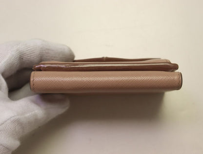 Prada Saffiano Leather Trifold Wallet — view 3