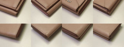 Prada Saffiano Leather Trifold Wallet — view 5