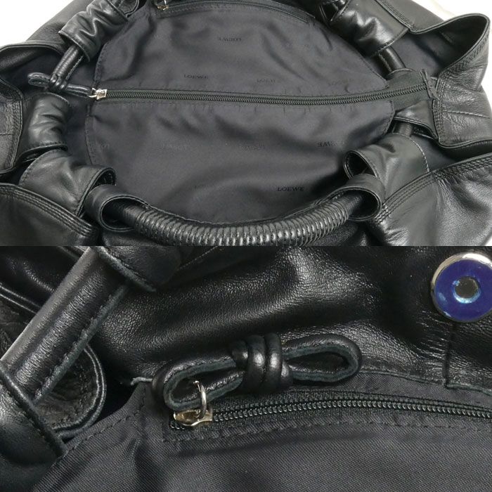 Loewe Nappa Aire Handbag Black — view 7
