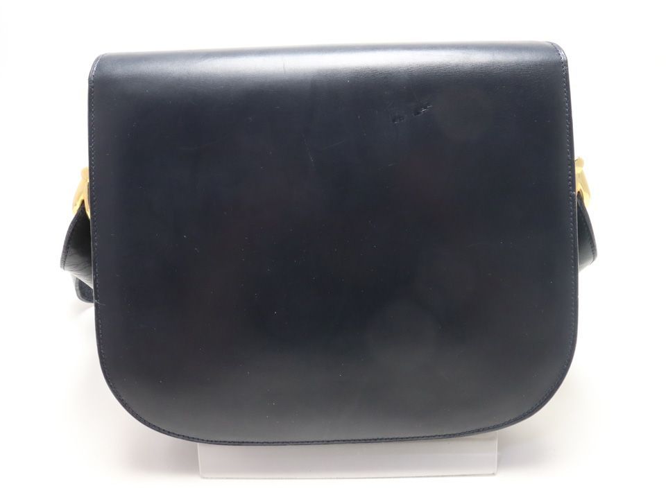Celine Vintage Carriage Box Calf Shoulder Bag — view 2