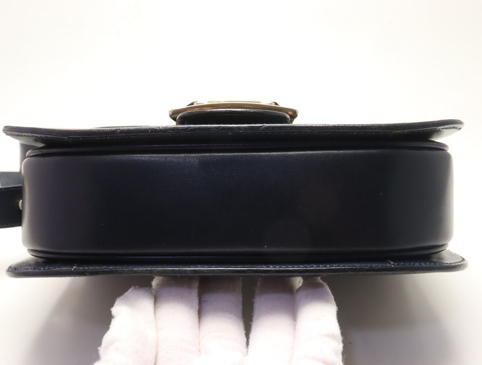 Celine Vintage Carriage Box Calf Shoulder Bag — view 3