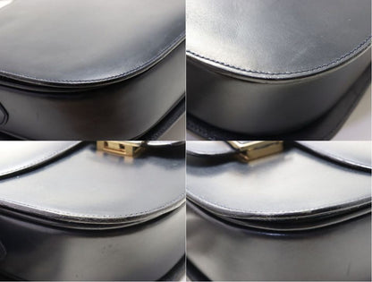 Celine Vintage Carriage Box Calf Shoulder Bag — view 5