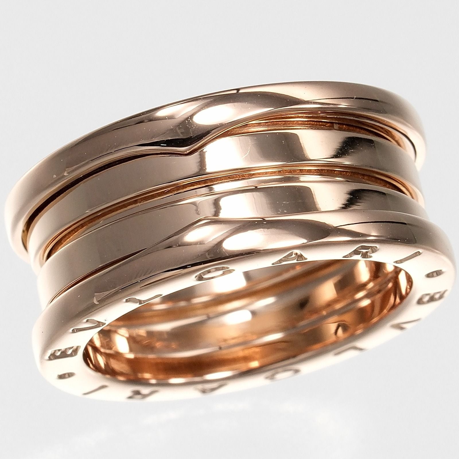 Bvlgari B.zero1 XYZB.zero18K Pink Gold Ring — view 5