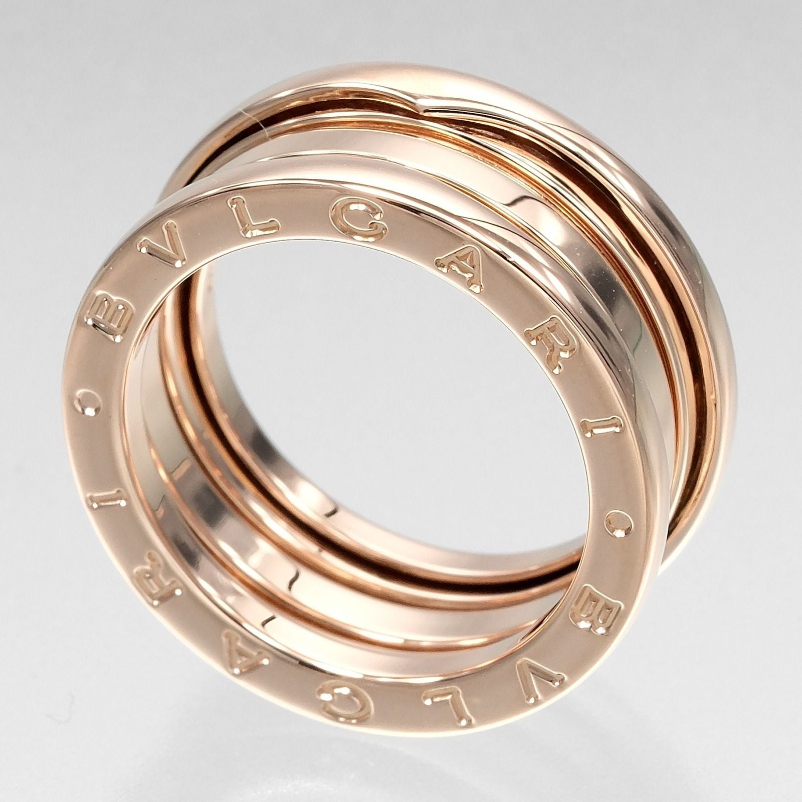 Bvlgari B.zero1 XYZB.zero18K Pink Gold Ring — view 3