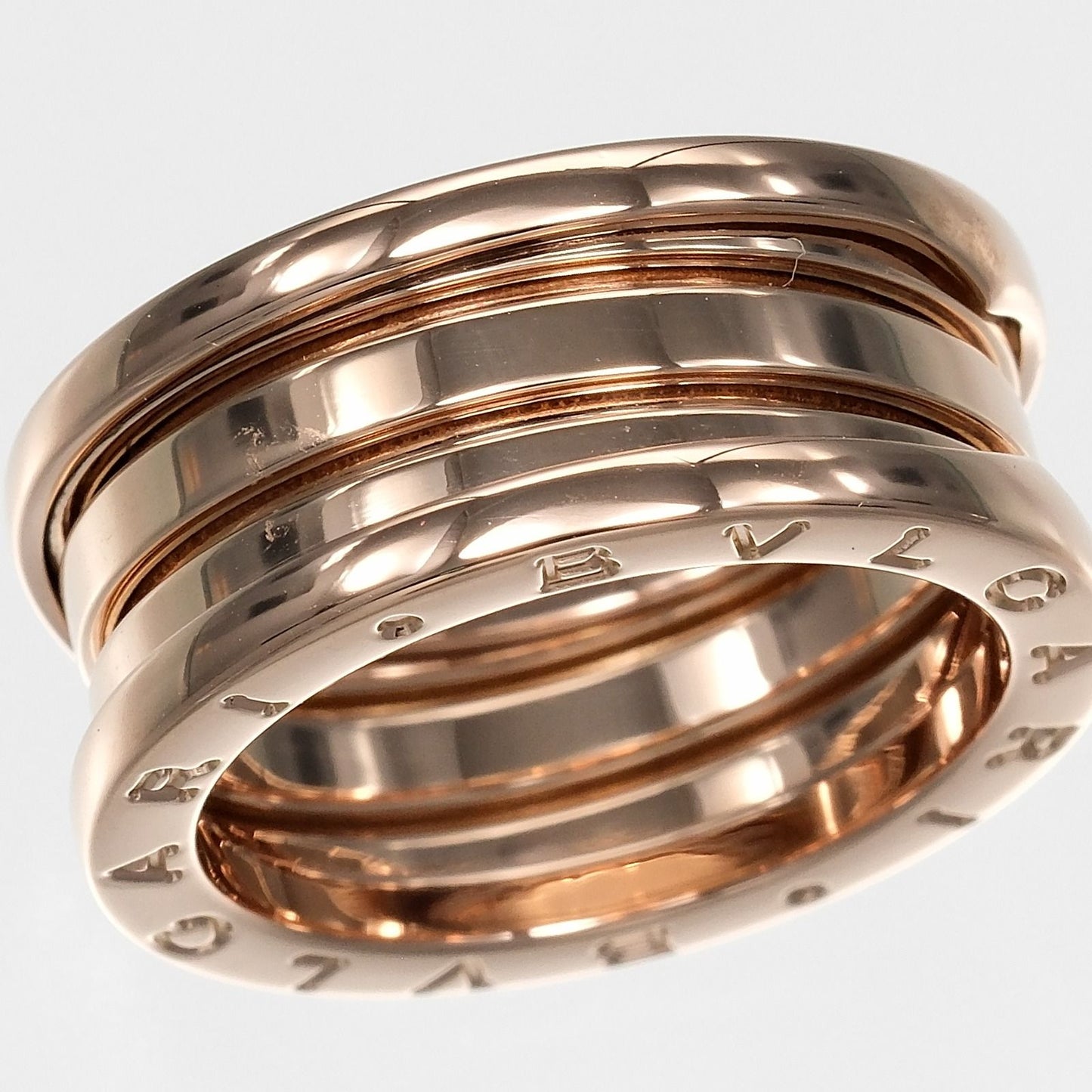 Bvlgari B.zero1 XYZB.zero18K Pink Gold Ring — view 7