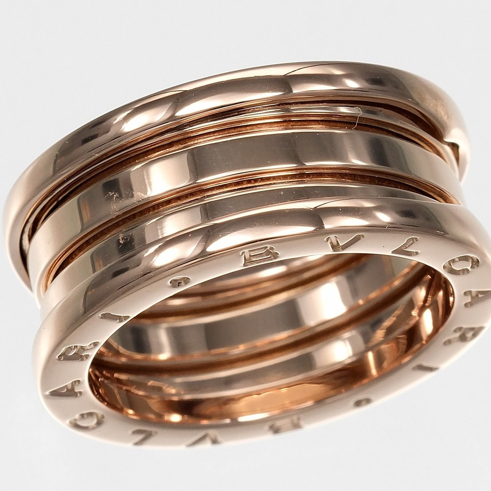 Bvlgari B.zero1 XYZB.zero18K Pink Gold Ring — view 7