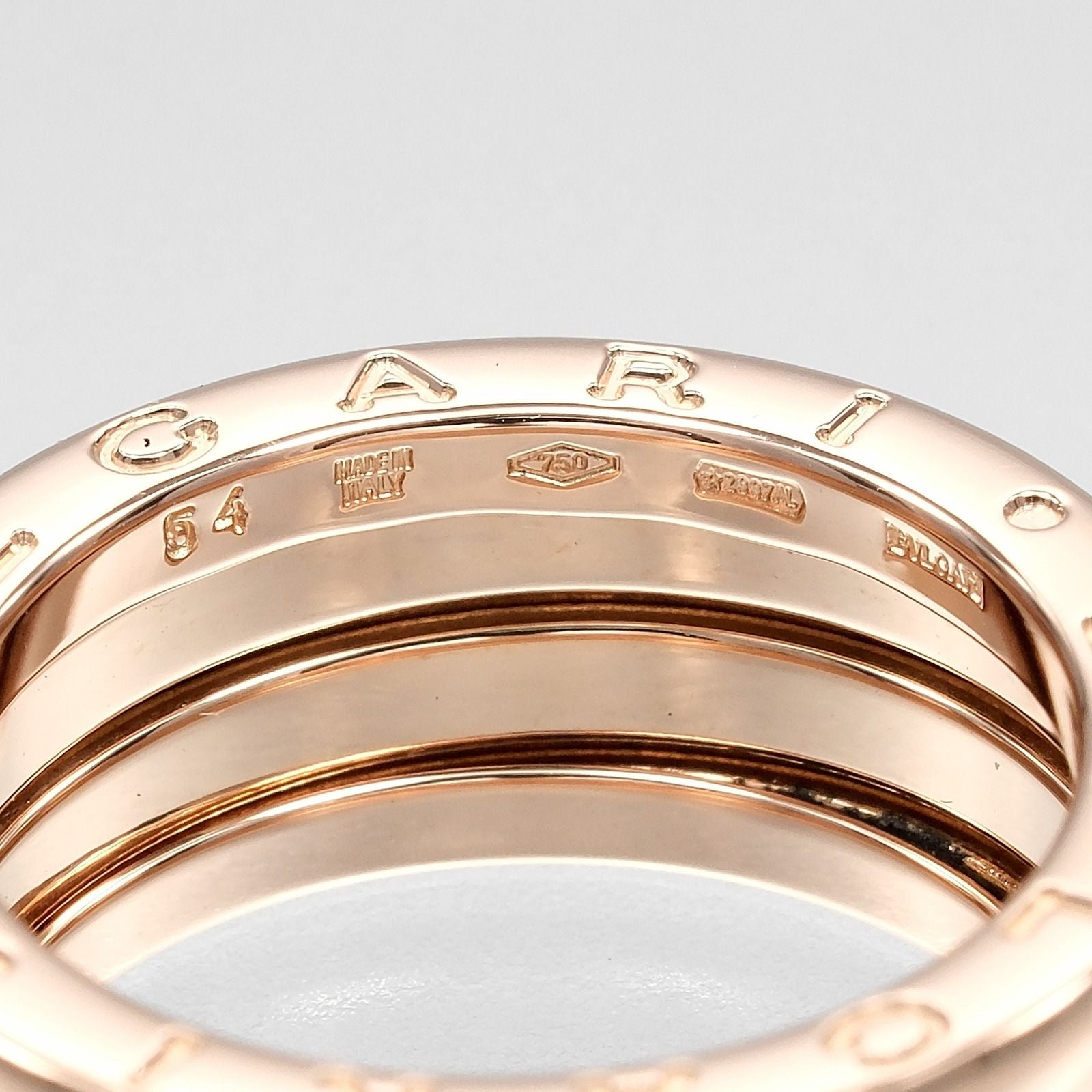 Bvlgari B.zero1 XYZB.zero18K Pink Gold Ring — view 4
