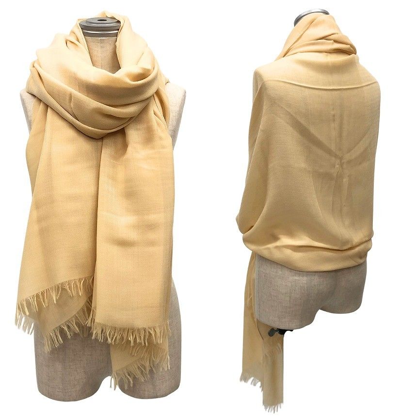 Hermes Scarf Cream