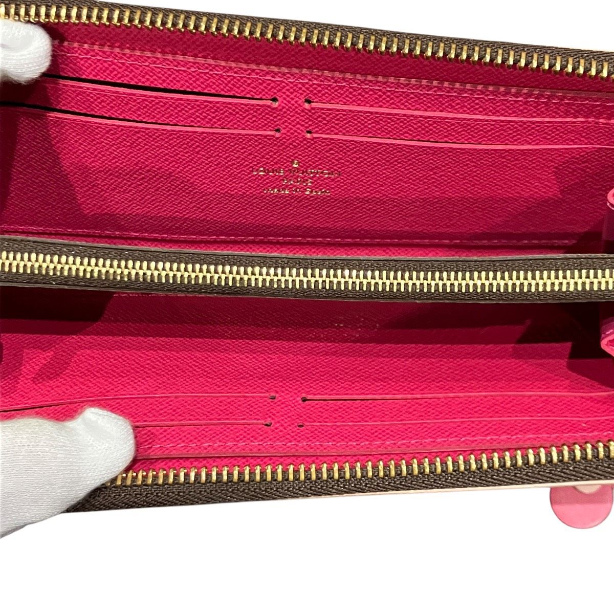 Louis Vuitton Portefeuille Clemence Monogram Wallet Canvas — view 3