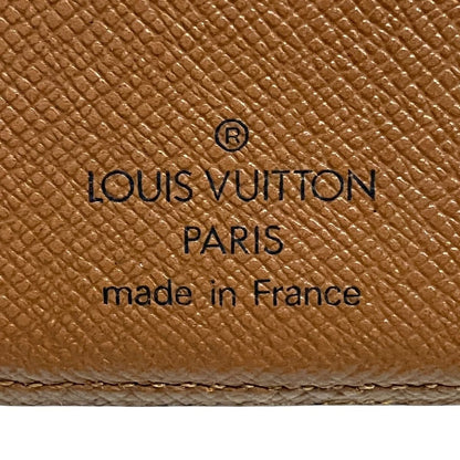 Louis Vuitton Porto Papier Zip Monogram Bifold Wallet Canvas — view 4