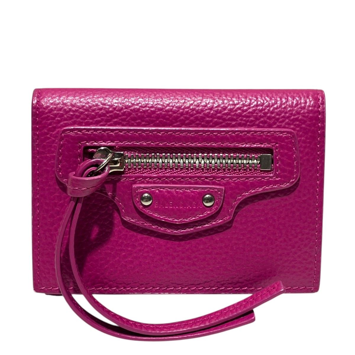 Balenciaga Neo Classic Trifold Wallet Leather