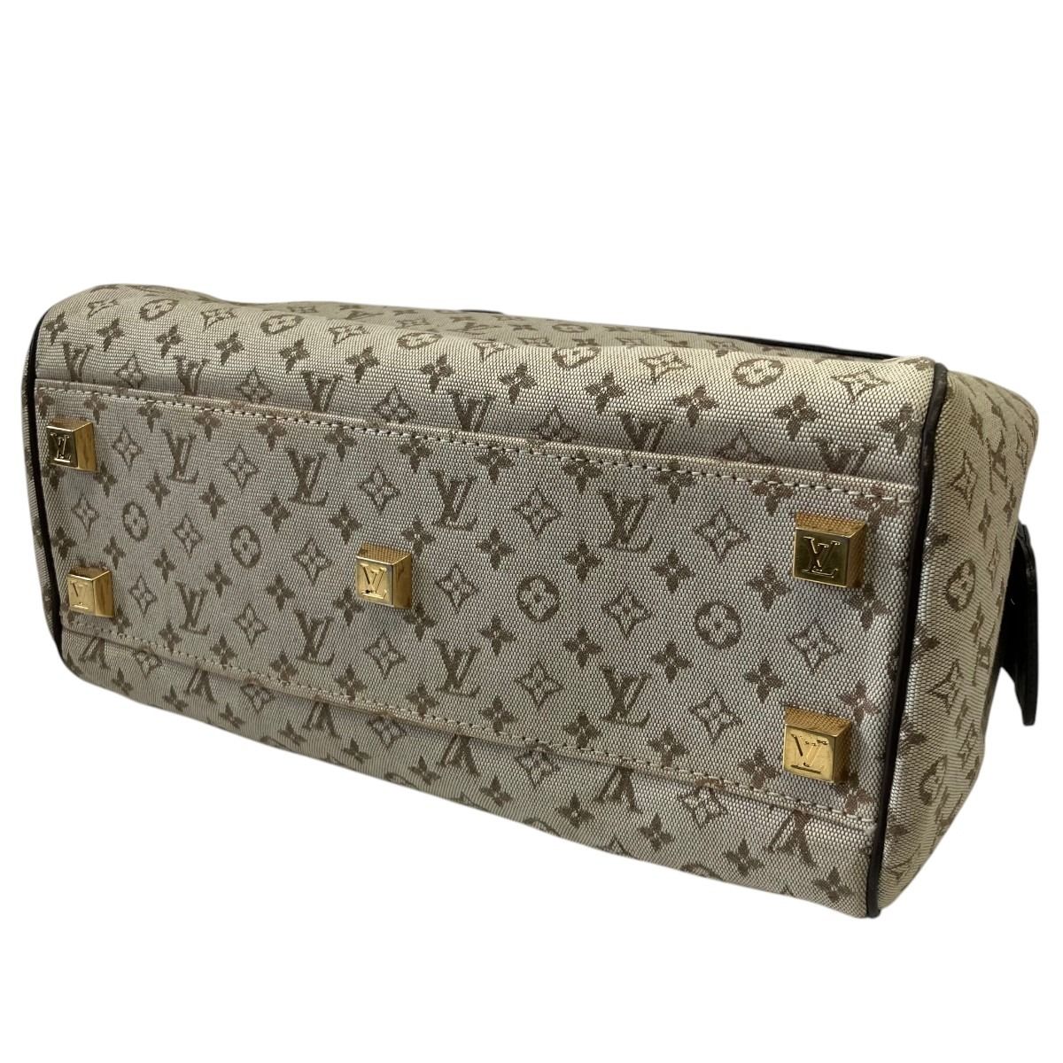 Louis Vuitton Josephine PM Monogram Mini Boston Bag Canvas Leather — view 3