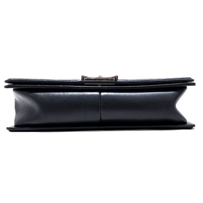 Chanel Large Chain Shoulder Bag Boy Lambskin — view 3