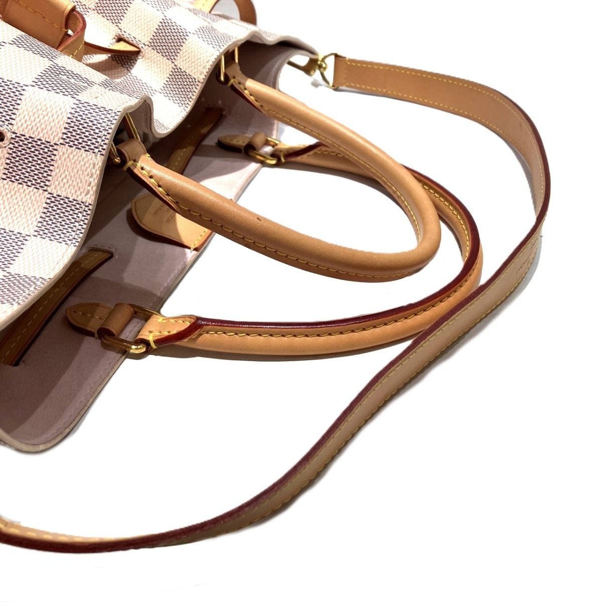 Louis Vuitton Girolatta Damier Azur Shoulder Bag Canvas — view 7