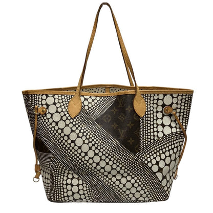 Louis Vuitton Yayoi Kusama Collaboration Neverfull MM Monogram Wave Tote Bag