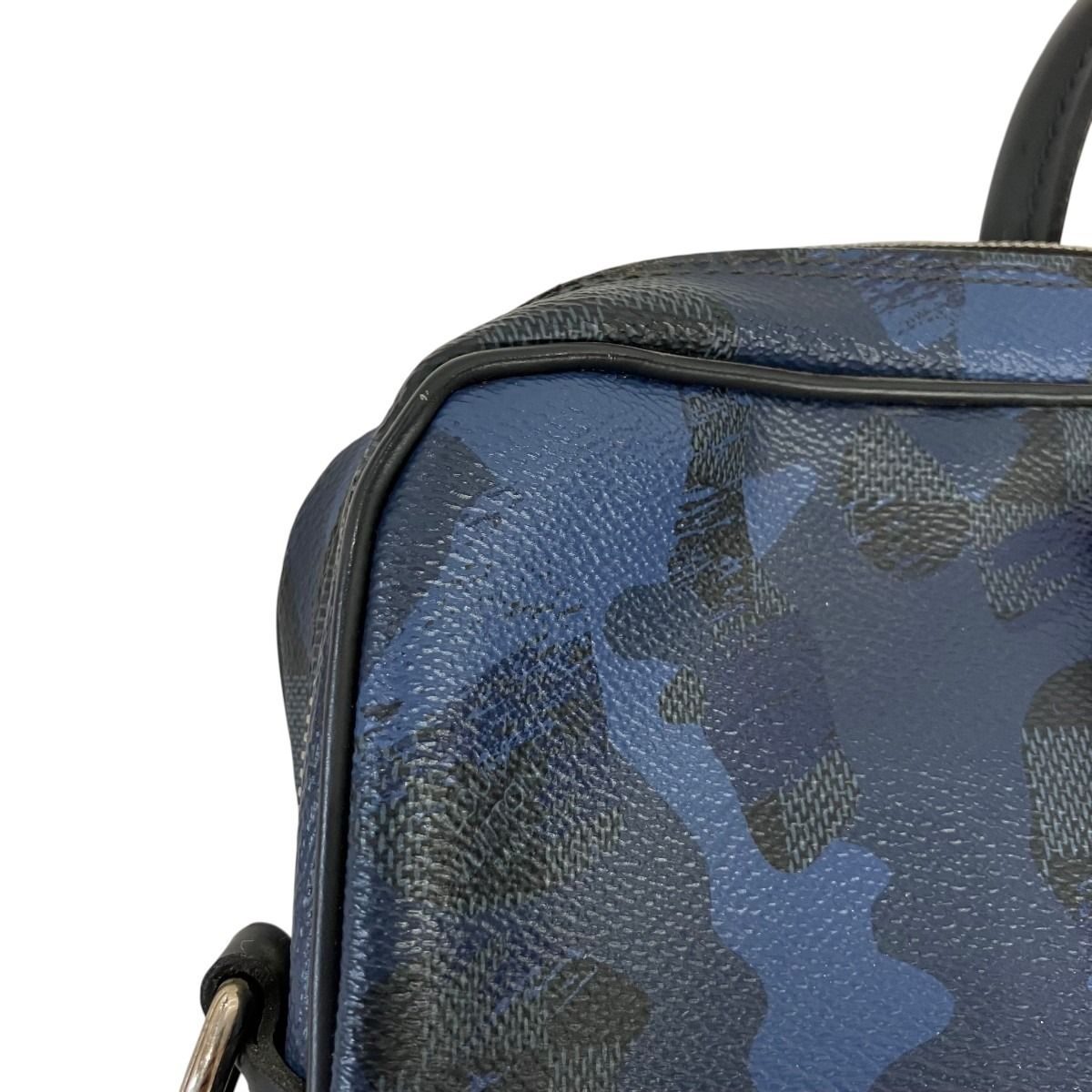 Louis Vuitton Porte Documents Voyage Damier Cobalt Business Bag Canvas Leather — view 8