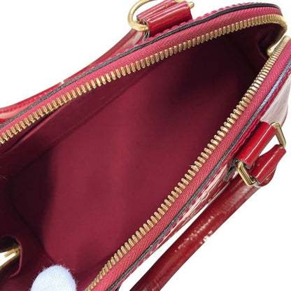 Louis Vuitton Alma BB Monogram Vernis Handbag Patent Leather — view 6