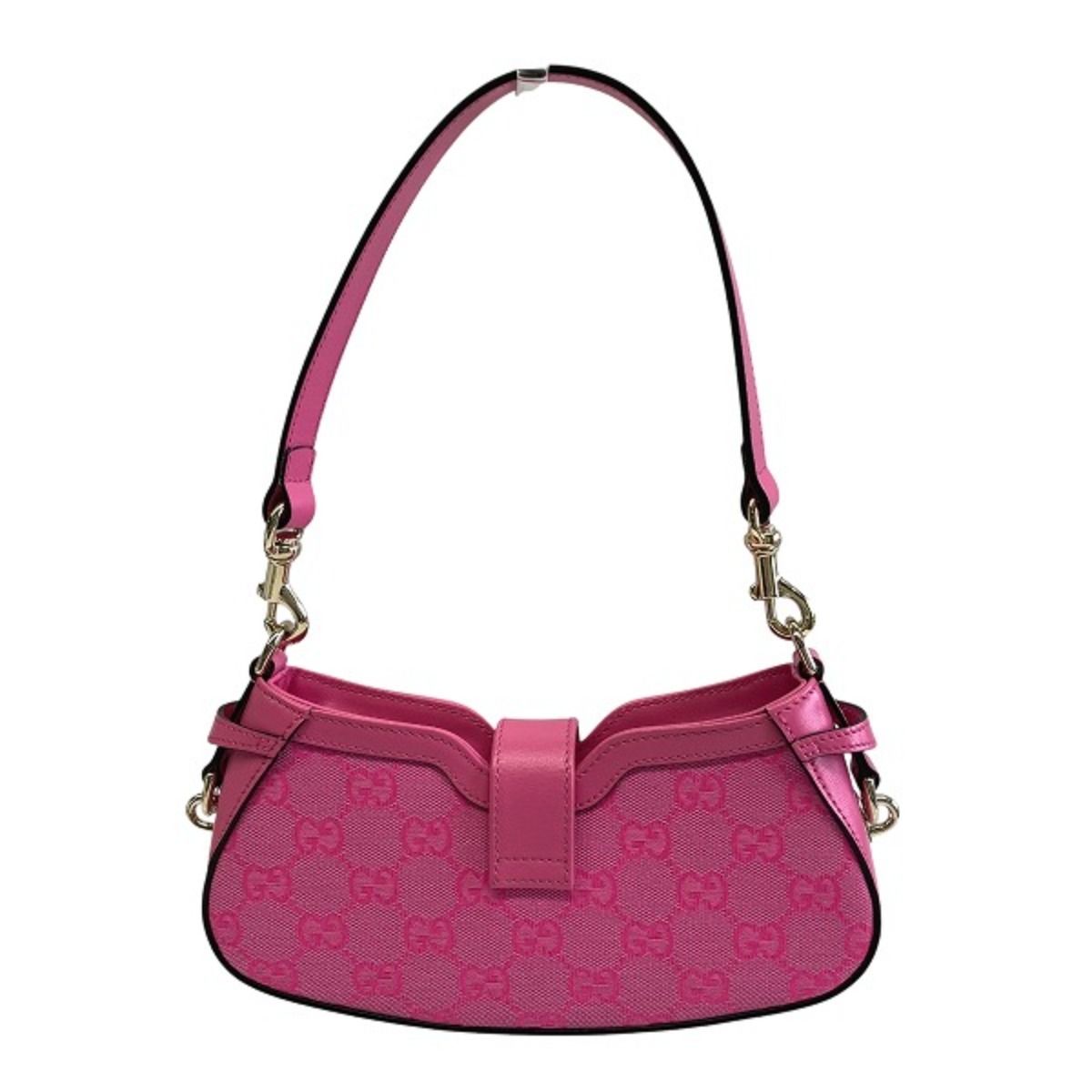 Gucci Moonside Mini Shoulder GG Canvas Bag — view 2